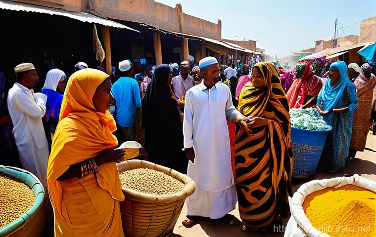 지부티의 주요 부족과 민족 - **Djiboutian Coffee Ceremony with Elders**
    "A serene and intimate traditional Afar coffee ceremo...